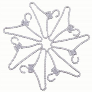 29-30CM6 точек кукла лук серебристо-серый вешалка, аксессуары пластиковая вешалка для одежды 12 13,3 г