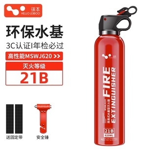 Portable car water-based fire extinguisher high-performance private car portable car fixed annual inspection fire equipment