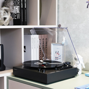 Tang Dian Black Glue Record Player Valentine's Day Gift Portable Record Player Retro Phonograph Bluetooth Speaker Living Room Audio