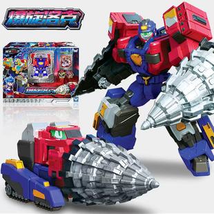 Подлинная выставка Gao Xuan Card Fighter Blue Lightning Transformer мехов Автомобилей Игрушка Мальчик Xuan Ka King Kong Призыватель