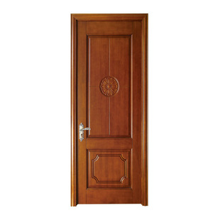 Simple Chinese style solid wood composite door original wooden door interior door paint door manufacturers supply Chinese and European design