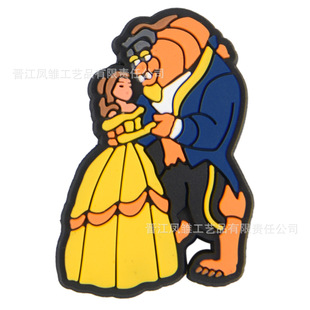 Beauty and the Beast Shoe Flower Girl Birthday Gift Amazon Hole Shoe Buckle suit Personality Teapot Shoe Flower