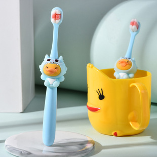 Orc Longbao Детская зубная щетка с мягкой щетиной 2-6-12 лет