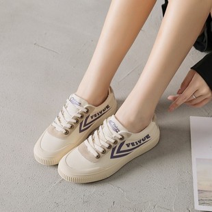 Парусиновые туфли Feiyue, женская обувь больших размеров, дышащая обувь-бисквит, весенне-осенняя универсальная Студенческая обувь с низким вырезом, Повседневная Корейская обувь