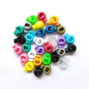 Plastic Bell Tightening Buckle, Colorfulful Spring Buckle, Elastic Adjustment Buckle, Fixed Rope Buckle, Rope Buckle, Pig Nose Buckle