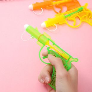 After 80 nostalgic toys children rubber band pistol knock gun empty gun knock gun kindergarten activities small gifts