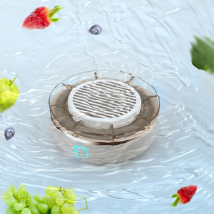 Cross-Border Kitchen Fully Automatic Rotating Fruit and Vegetable Purifier Cleaning Fruit and Meat Multi-Functional Wireless Disinfection Vegetable Washing Machine