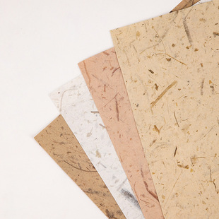 Kraft paper printing leaf vein paper flower packaging retro style bouquet high texture florist handmade florist materials wholesale