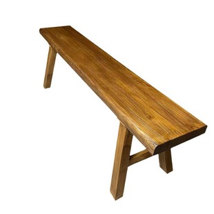 Solid Wood Single Stool Double Stool Old Elm Bench New Retro B&b Dining Table Bench Home Shoe Changing Bench
