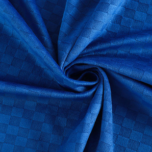 Factory Direct chessboard single-sided jacquard velvet corduroy fabric sofa cover sweater casual pants suit fabric