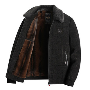 [Anti-season Special Sale] [in stock] Men's Spring and Autumn Men's Urban Business Leisure Middle-aged Men's Coat