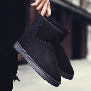 Shoes снежные сапоги мужские хлопчатобумажные туфли для пар 2023 новые трансграничные зимние новые корейские теплые женские туфли высокие