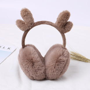 Factory earmuffs warm female winter earmuffs Korean cute student antler earmuffs cold-proof earmuffs earmuffs earmuffs earmuffs earmuffs earmuffs