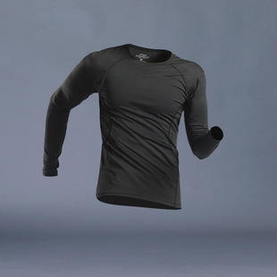 Sports tights men's quick-drying underwear base autumn and winter running suit basketball riding high elastic fitness training long sleeve