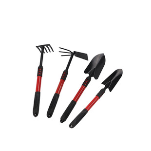 Four-piece set of gardening tools mini garden tools multi-function shovel succulent loosening spatula five-tooth rake