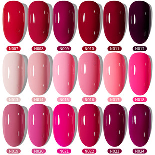 2023 new net red popular 30-color bottled nail polish gel firm and lasting nail shop special factory wholesale