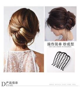 Hairpin Disc Hair Clip Comb Hair Plug Disc Hair Plug Accessories Iron Tool Artifact Hairpin Korean All-match Braided Hair