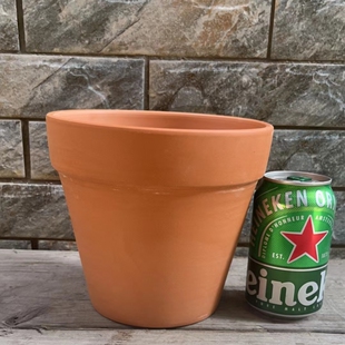 Red Pottery Simple Breathable Pottery Pot Fleshy Green Plant Flowers Pastoral Indoor Pot Desktop Planting Gardening Tray cm2