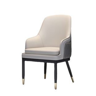 Nordic Light Luxury Sales Office Negotiation Chair Bentley Chair Leisure Area Backrest Chair Cafe Dining Chair Office Reception Chair