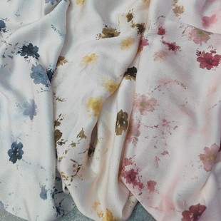2025 Early Spring Summer New Beauty Wrinkled Shirt Dress Cheongsam Horse Face Skirt dress Fabric Pearlescent Satin Fabric