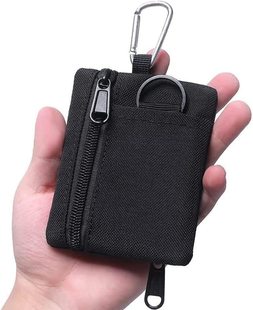 Outdoor Tactical Mini Key Bag Multifunctional Men's Sports Wallet Wallet Bank Card Coin Storage Hanging Bag