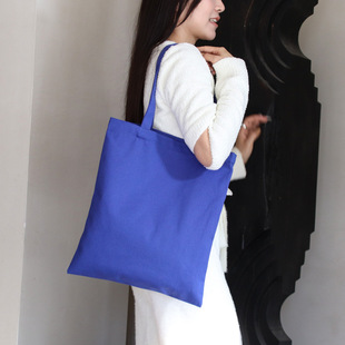 Canvas bag custom logo wholesale spot canvas bag custom portable cotton blank shopping cotton bag diy