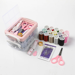 Sewing Box Household Convenient Sewing Kit Dormitory Practical Sewing Tools Large Capacity Advanced Sewing suit