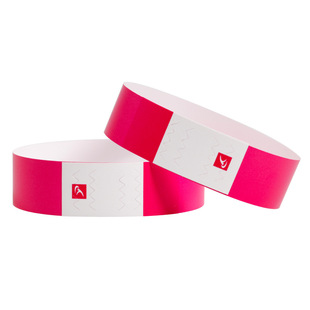 Disposable children's paradise waterproof bracelet playground ticket customized synthetic paper anti-counterfeiting identity wrist strap