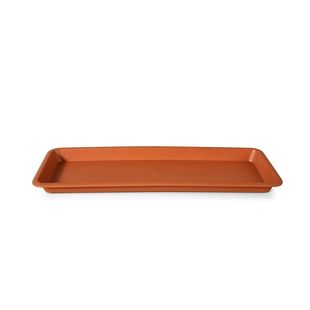 Thickened Hollon Basin Balcony Vegetable Planting Box Rectangular Flower Pot Plastic Large Nordic Flower Pot Wholesale Vegetable Planting Box