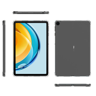 Применимо к защитному чехлу для планшета Huawei MatePad SE 10,1/10.4, Четырехугольная подушка безопасности, устойчивый к падению прозрачный мягкий чехол из ТПУ