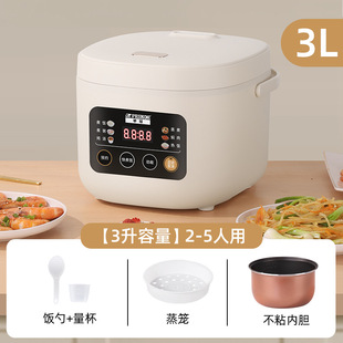 Positive Hemisphere Electric Rice Cooker Household Mini 1-2-3-4 Person 5-6 Multifunctional Intelligent Reservation Rice Cooker Quick Cooking