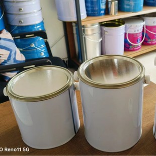 Wholesale thickened tinplate drum 1L paint paint cans 1kg metal round tin drum drum