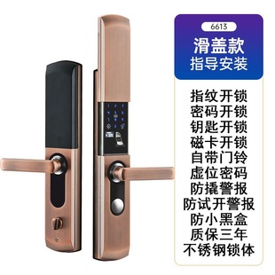 Magnesium Duo Li Fingerprint Lock Home Password Lock Smart Door Lock Anti-theft Door Entry Door Electronic Lock Smart Fingerprint Lock
