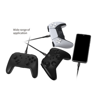 PS5 кабель для зарядки NS PRO геймпад USB кабель для передачи данных XBOX ручка кабель для зарядки мобильного телефона со световым индикатором 3 м