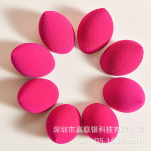 Rose Red Olive Oblique Cut Makeup Egg Beauty Liquid Foundation Special Tool Makeup Sponge