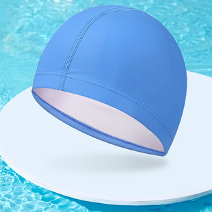 Children's swimming cap waterproof PU coating cartoon animal cute boys and girls do not pull the head swimming cap manufacturers wholesale