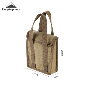 Coman TT-1315-B Толстая холщовая износостойкая сумка для выпечки сэндвичей на открытом воздухе переносная сумка для хранения кастрюль для кемпинга