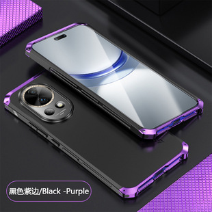 Применимо Huawei чехол для телефона nova12pro металлический чехол для телефона чехол для защиты чехла высокого уровня nova12ultra