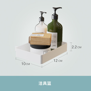 No Punching Hole Board Kitchen Storage Rack Spice Rack Wall-mounted Knife Rack Plate Rack Bowl Rack Storage Supplies Not