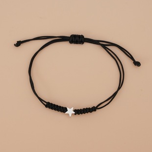 Трансграничный Специальный для женщин New Star Bracelet Европа и США простая открытка на день рождения 18-летней давности тканый браслет веревка оптом