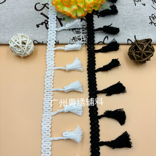 in stock direct cotton lace cotton tassel broom lace with swimsuit tablecloth dress hem pendant accessories