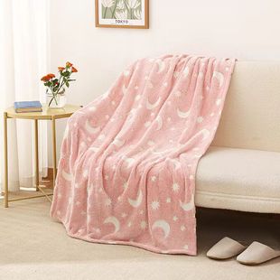 Magic Glow In The Dark Blanket Детское одеяло флуоресцентное одеяло ночное светящееся одеяло