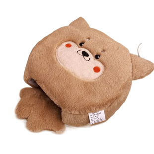 USB hand warmer mouse pad winter heating mouse cover with wrist fleece-lined warm heating winter computer hand warmer