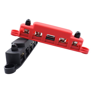 RV ship Bus Bar M6M8 high current connection stud Bus Bar 4 column with 300A fuse