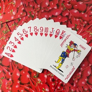 Wangsheng Pepper полный футляр, 100 упаковок, высококачественные утолщенные высокоцветные игральные карты, процветание, обновленное издание