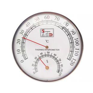 Factory Direct sauna room temperature and humidity meter bathroom household wet and dry thermometer wall-mounted pointer temperature and humidity meter
