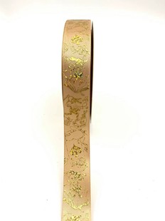 25mm wide laser bronzing poker new style bar hand-made DIY bar tray ribbon Lolita