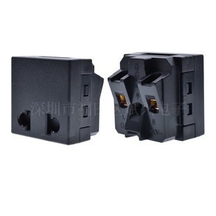American Standard, National Standard, European Standard, British Standard, Cassette Embedded Socket 36*36mm Desktop Ac Power Socket Factory Direct Sale