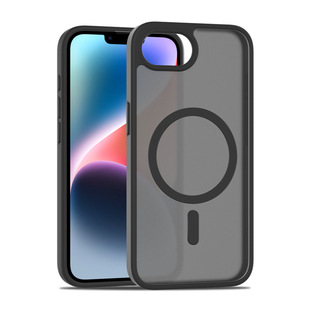 Применимо для Iphone SE4 2025 чехол для телефона новый анти-падение кожи магнитный защитный чехол для телефона