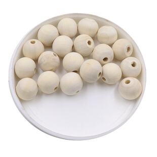 Small hole wooden beads 6-30mm handmade beaded log loose beads Lotus Wood round beads diy wooden beads